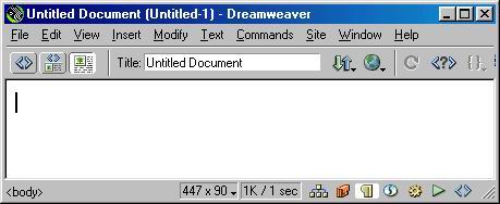 Учебник по Dreamweaver 4