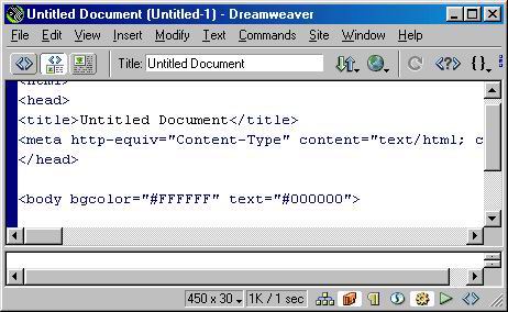 Учебник по Dreamweaver 4